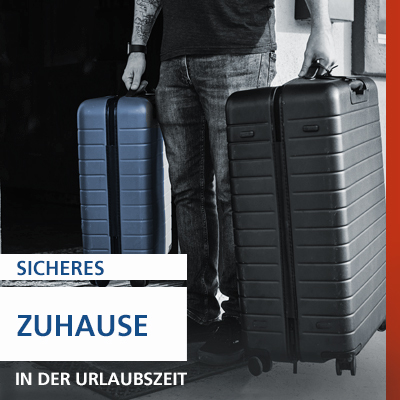 Sicheres Zuhause Urlaub