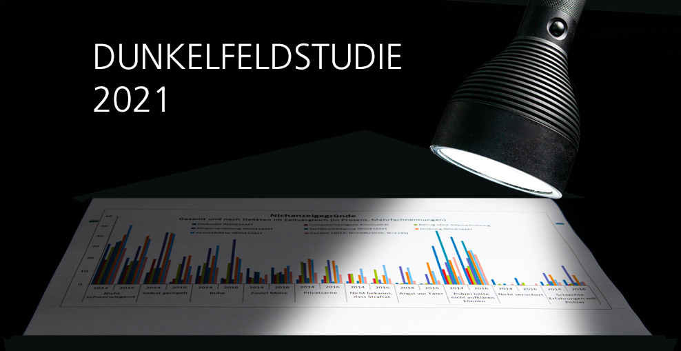 Eine Taschenlampe leuchtet auf ein weißes Papier mit auffälligen Grafiken