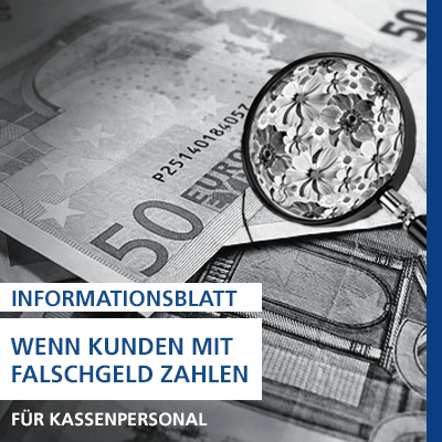 Falschgeld Infoblatt